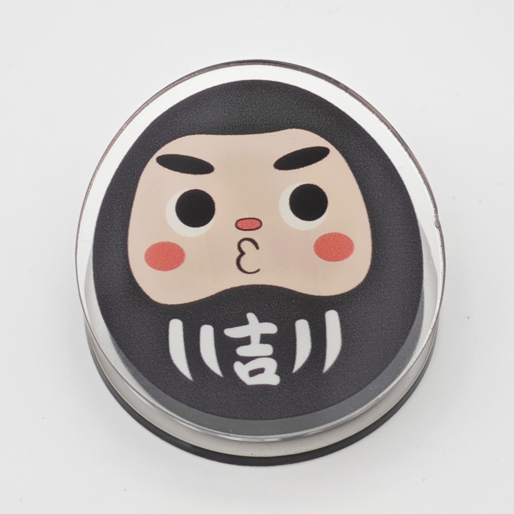 隆探吉壓克力文件夾 達摩不倒翁 福神-細節圖5