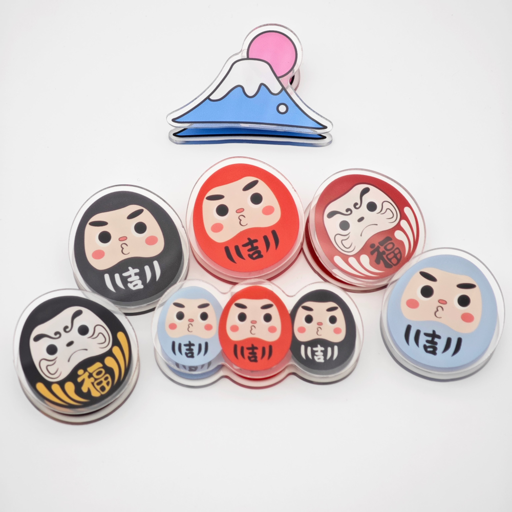 隆探吉壓克力文件夾 達摩不倒翁 福神-細節圖7