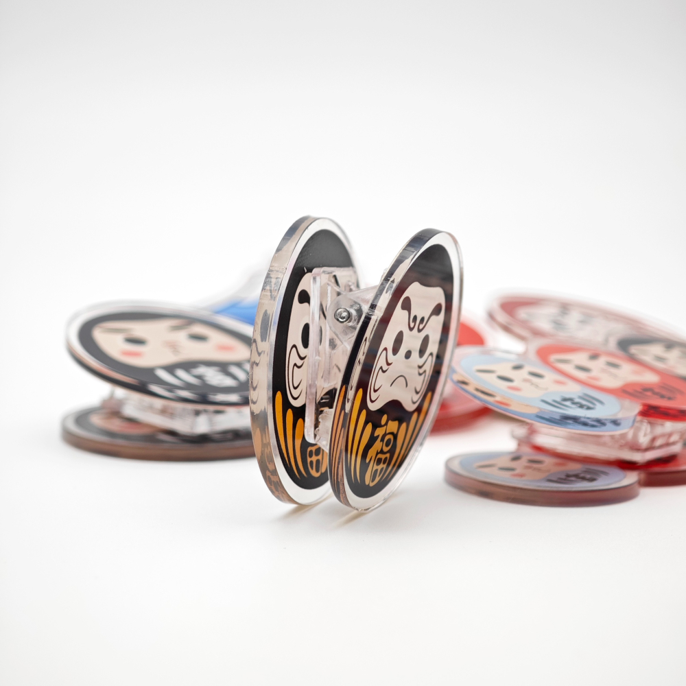 隆探吉壓克力文件夾 達摩不倒翁 福神-細節圖8