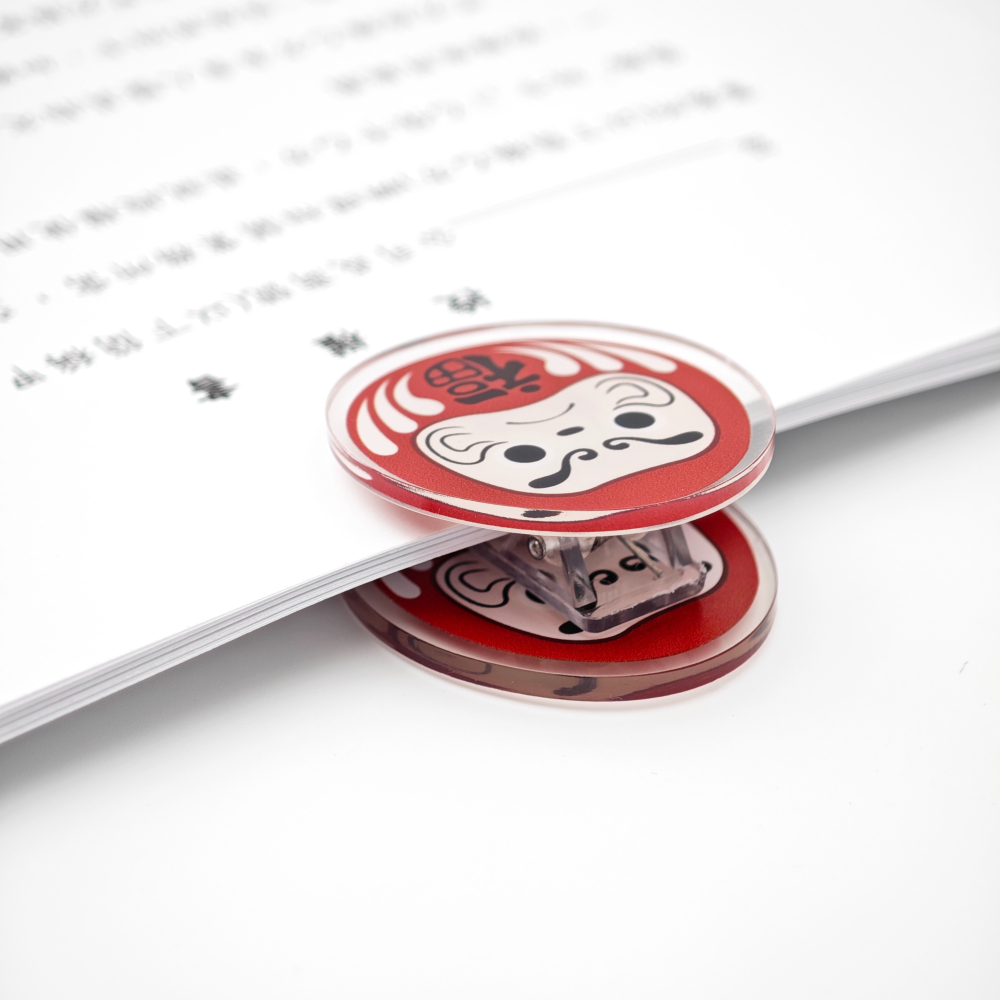 隆探吉壓克力文件夾 達摩不倒翁 福神-細節圖9