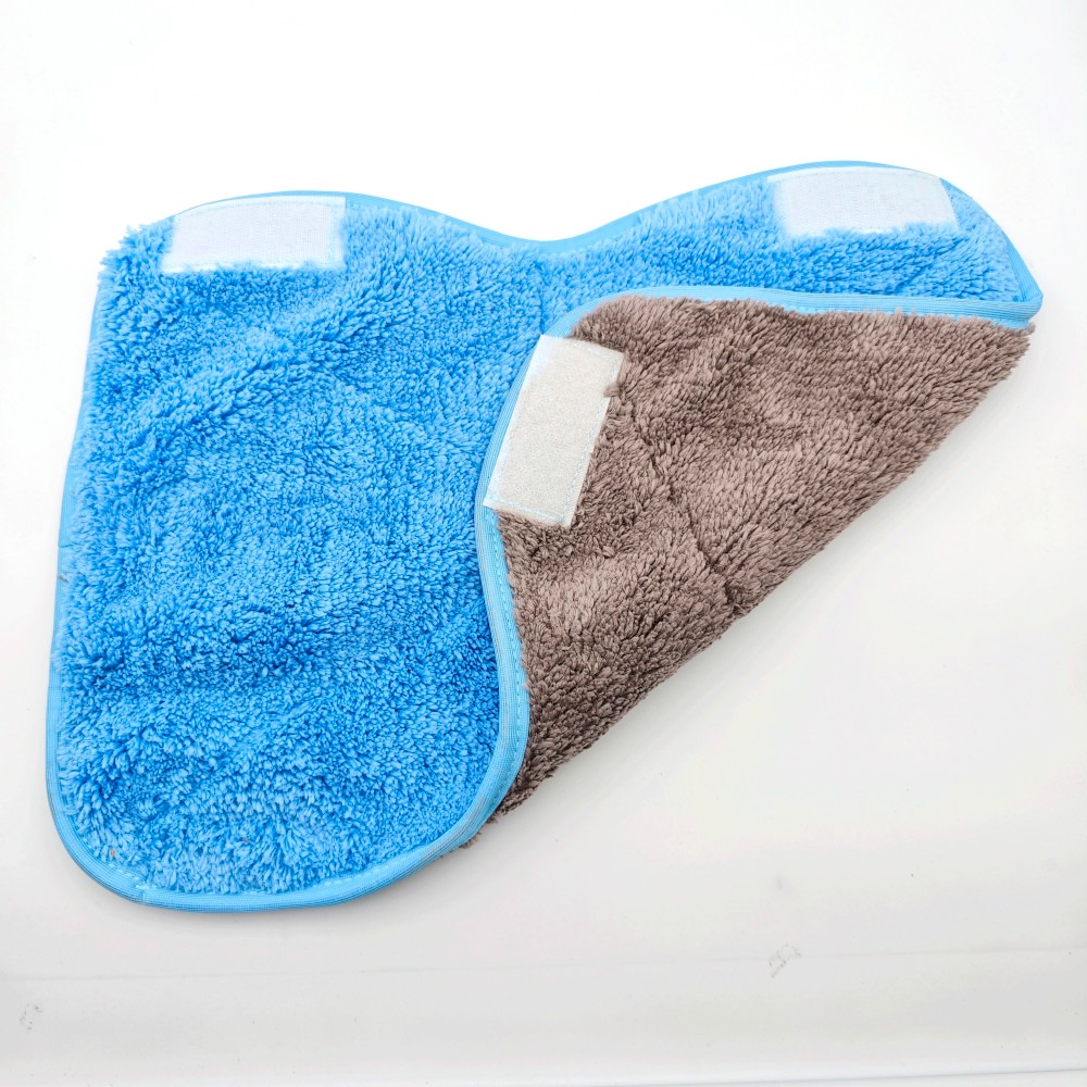 【台灣製造】最新型 超細纖維 拖把布 超強吸水 不掉棉絮 乾溼兩用 靜電吸塵 大掃除-細節圖2