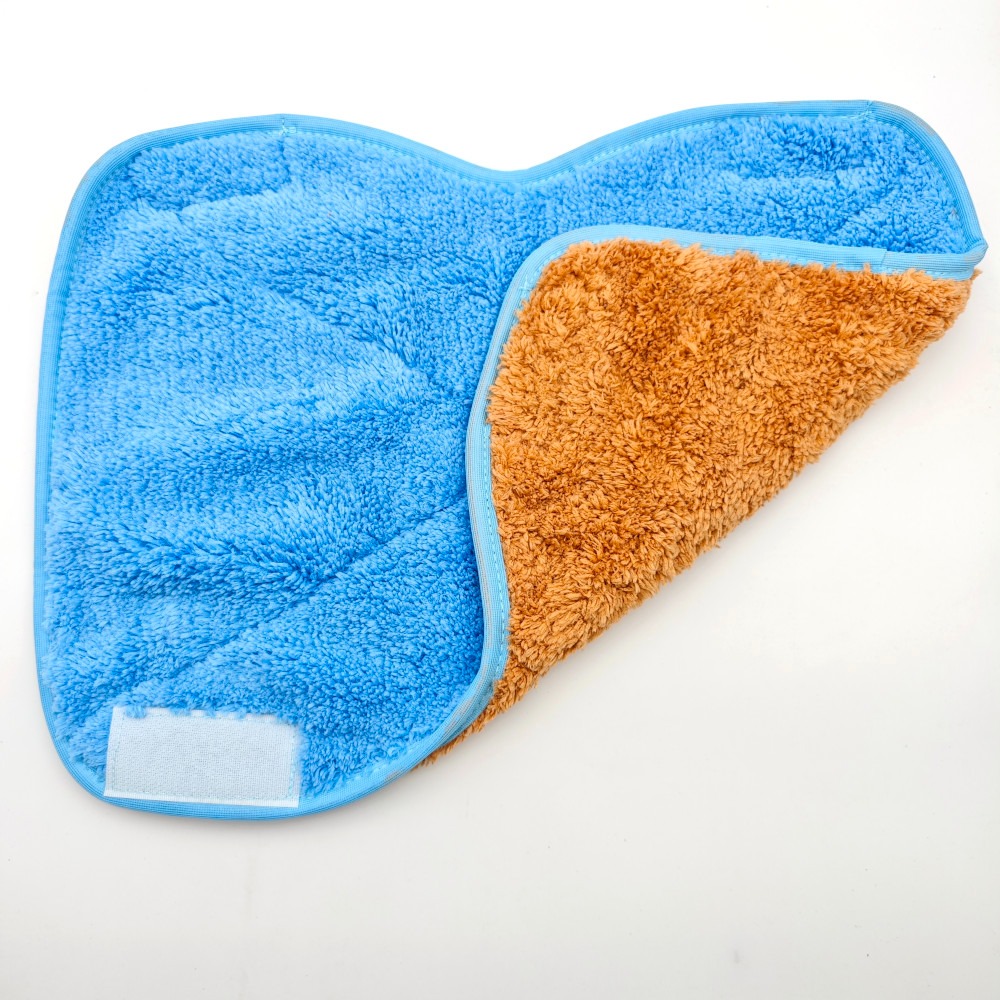 【台灣製造】最新型 超細纖維 拖把布 超強吸水 不掉棉絮 乾溼兩用 靜電吸塵 大掃除-細節圖3