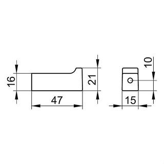 『簡單奢居』現貨 KEUCO EDITION 11 毛巾掛勾｜德國製造 11114010000-細節圖2