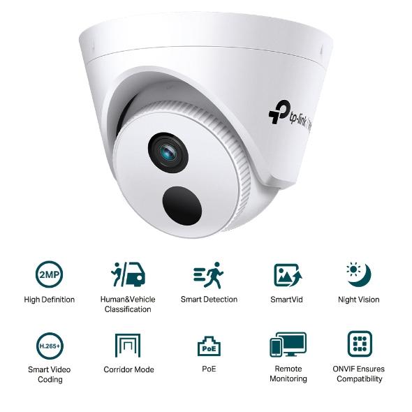 【新品上市】TP-LINK VIGI C420I 2MP紅外線球型監視器 PoE網路監控攝影機 IP CAM 含稅公司貨-細節圖2