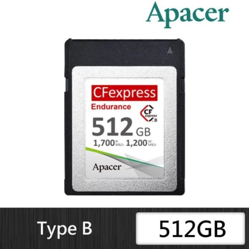 【含稅公司貨】Apacer宇瞻 512GB 256GB CFexpress Card TypeB PA32CF 記憶卡