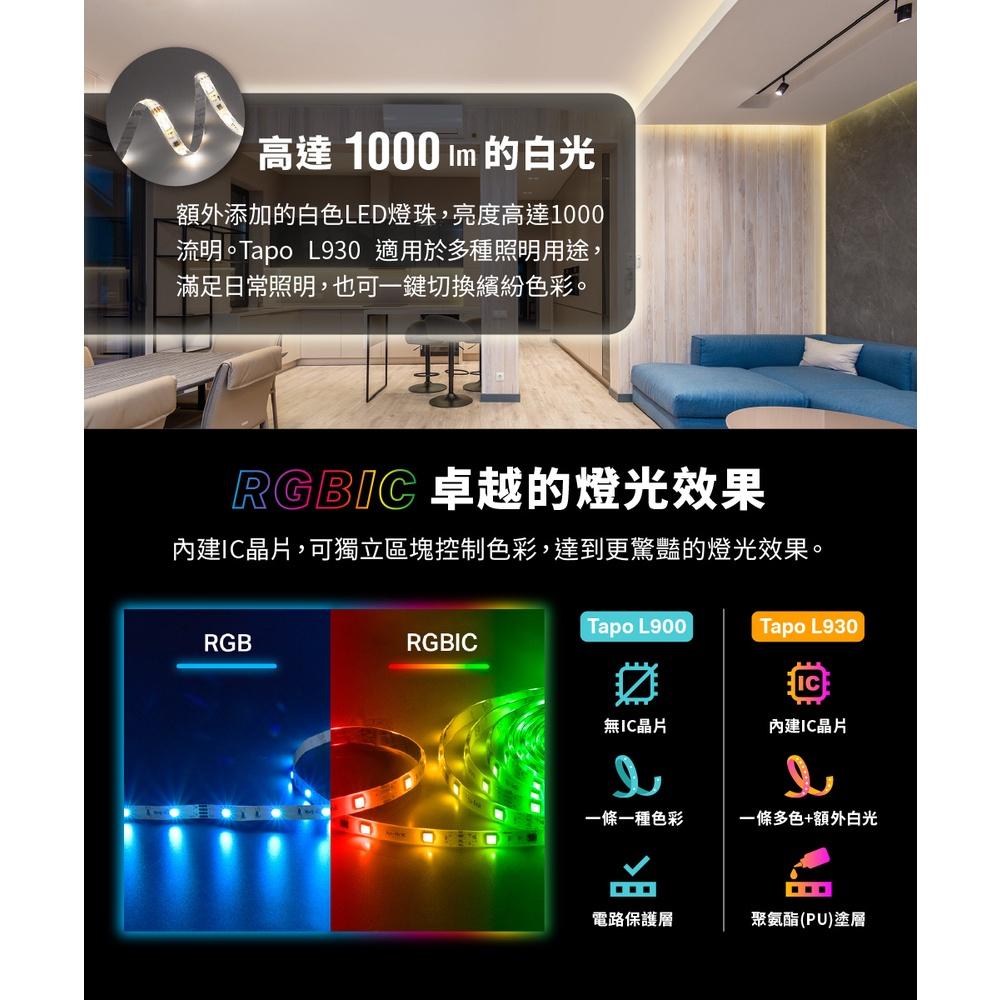 【現貨】TP-Link Tapo L930-5 Wi-Fi全彩LED智慧燈條 支援HomeKit Google語音控制-細節圖4