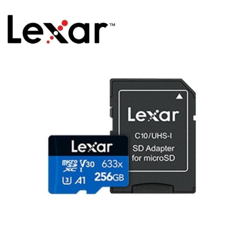 【Lexar雷克沙】633x 512GB microSDXC UHS-I A2 U3 256GB 128GB 記憶卡