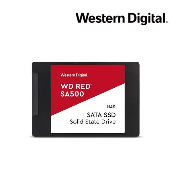 含稅公司貨】WD 紅標SA500 4TB 2TB 1TB 500GB NAS專用2.5吋SSD 固態硬