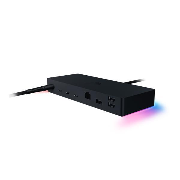 Razer雷蛇 Thunderbolt 4 RC21-01690100-R3J1 擴充塢Dock Chroma RGB-細節圖2