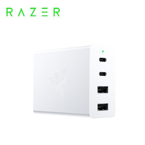 【含稅公司貨】雷蛇Razer USB-C RC21-01700200-R3M1 130W GaN氮化鎵充電器 白色