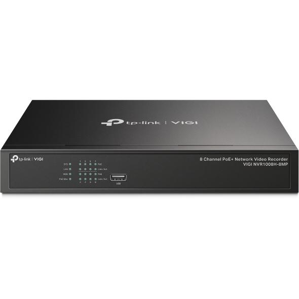 【新品上市】TP-LINK VIGI NVR1008H-8MP 8路PoE+網路錄影監控主機NVR監視器 支援Onvif-細節圖2