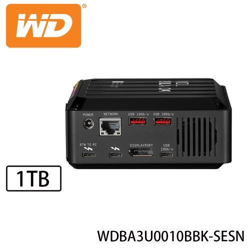 WD BLACK黑標 D50 Game Dock 1TB NVMe 電競SSD外接硬碟盒 Thunderbolt擴充基座-細節圖3