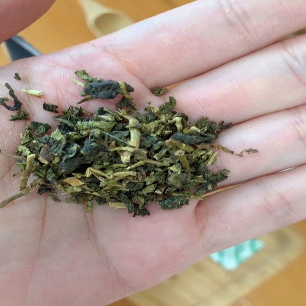 茗御采茶-在地高山茶韻20入/10入金琉璃烏龍三角立體茶包-細節圖3