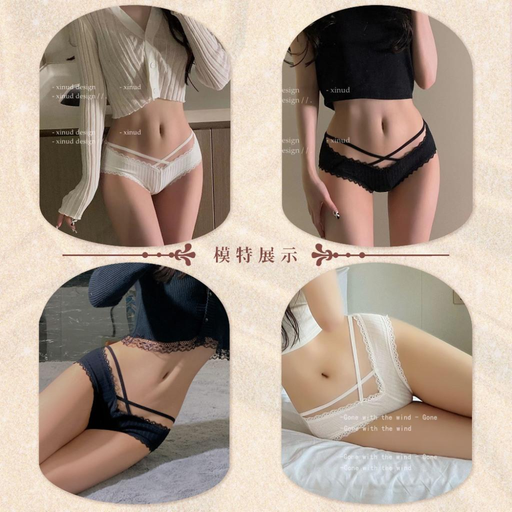 【24h出貨】小勃情趣 純棉內褲 情趣內褲 歐美內褲 丁字褲 半包臀內褲 內褲女生 低腰內褲 性感丁字褲 G13-細節圖4