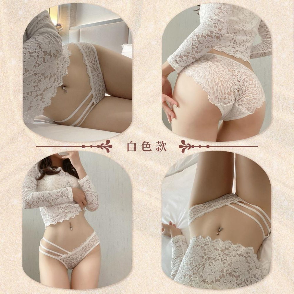 【24h出貨】小勃情趣 蕾絲內褲 情趣內褲 內褲女 丁字褲 半包臀內褲 內褲女生 低腰內褲 性感丁字褲 G04-細節圖2