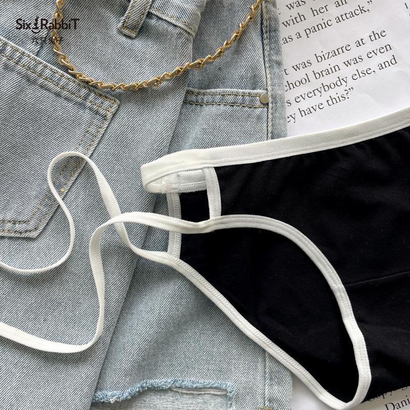 【24h出貨】小勃情趣 純棉內褲 情趣內褲 歐美內褲 丁字褲 半包臀內褲 內褲女生 低腰內褲 性感丁字褲 G08-細節圖6