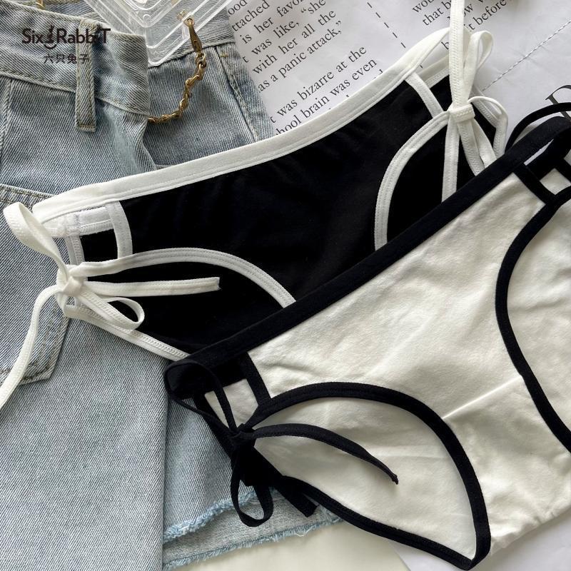 【24h出貨】小勃情趣 純棉內褲 情趣內褲 歐美內褲 丁字褲 半包臀內褲 內褲女生 低腰內褲 性感丁字褲 G08-細節圖7