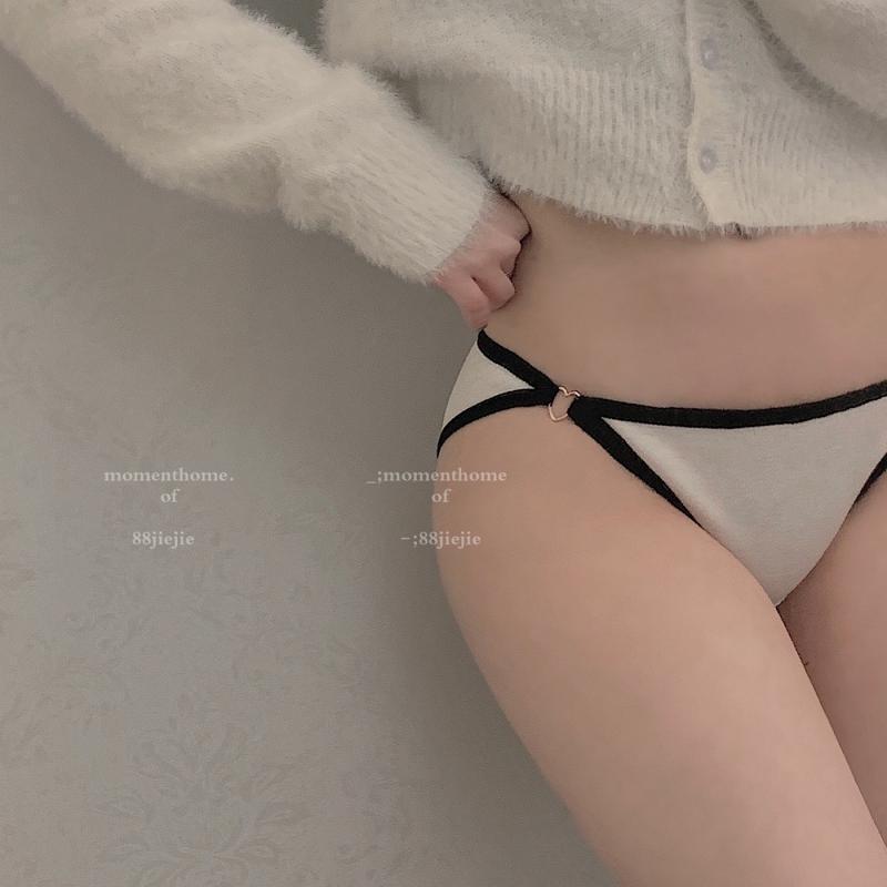 【24h出貨】小勃情趣 純棉內褲 情趣內褲 歐美內褲 丁字褲 半包臀內褲 內褲女生 低腰內褲 性感丁字褲 G06-細節圖2