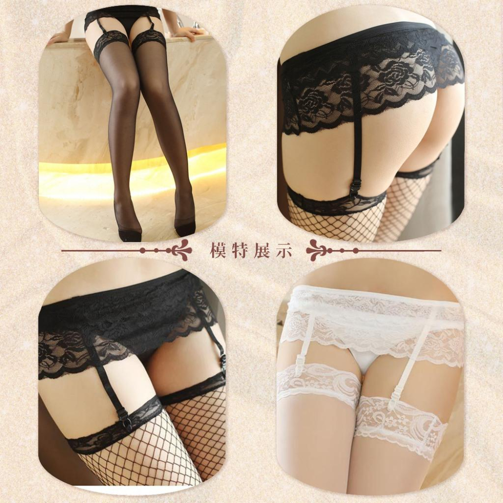 【24h出貨】小勃情趣 吊帶襪 網襪 黑絲襪情趣 絲襪情趣 情趣襪 性感絲襪 過膝襪 膝上襪 絲襪 大尺碼絲襪 F04-細節圖3