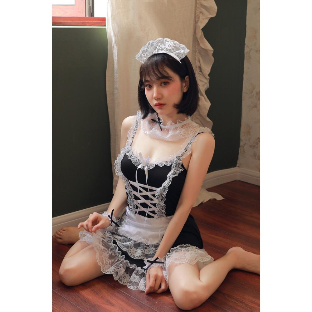 24h出貨小勃情趣性感女僕裝 日系 黑執事 情趣女僕 角色扮演 道具服 cosplay 制服誘惑 護士 E14-細節圖5