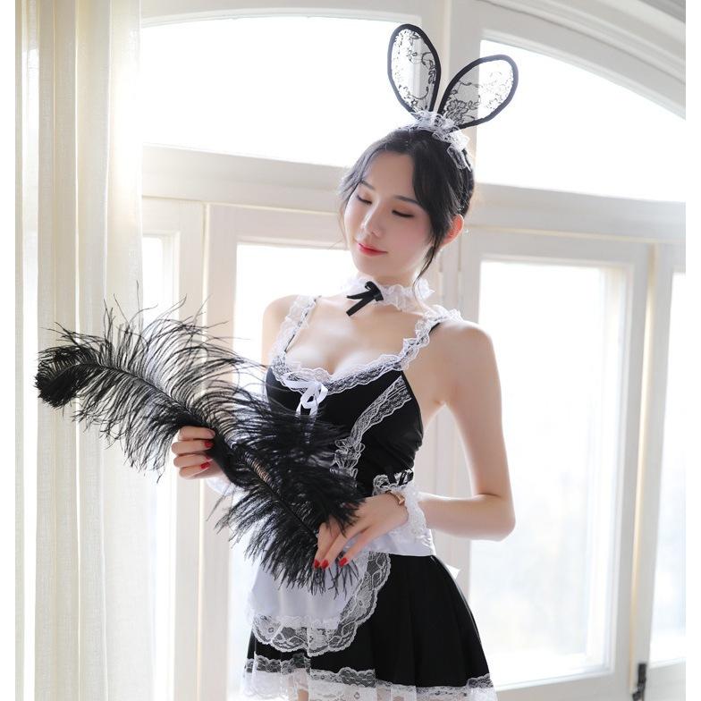 24h出貨小勃情趣性感女僕裝 日系 黑執事 情趣女僕 角色扮演 道具服 cosplay 制服誘惑 護士 E14-細節圖7