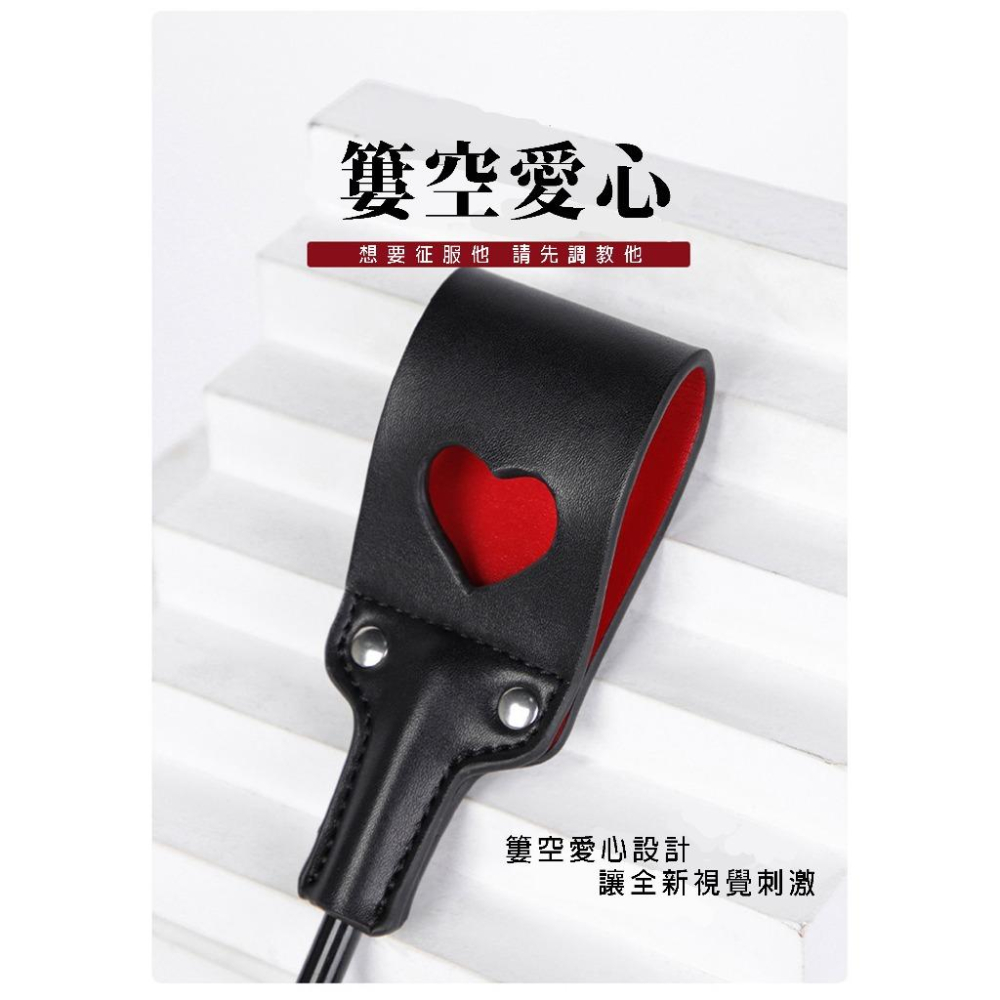 24h出貨小勃情趣 SM愛心皮拍 大聲不痛 刺痛酥麻舒服 挑逗調教皮鞭 調教鞭子 SM玩具 愛的小手 BDSM A16-細節圖2