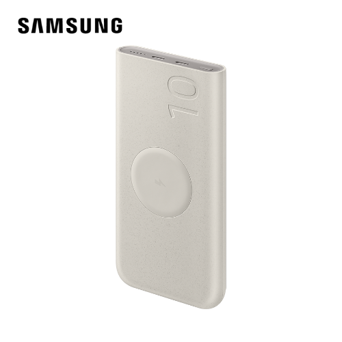 【三星】Samsung 無線閃充行動電源 10000mAh 25W Type C  (米色) EB-U2510-細節圖2