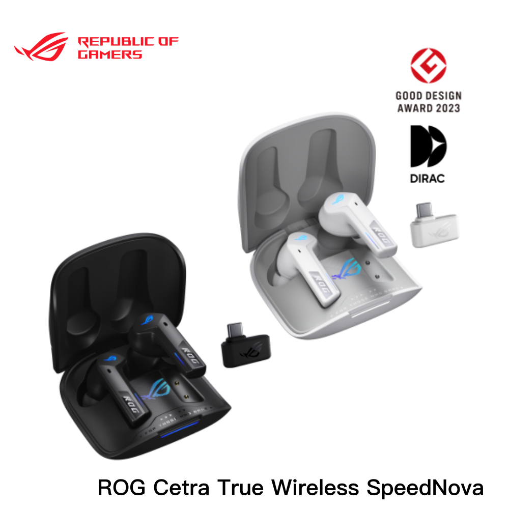 【ROG】華碩 ROG Cetra True Wireless SpeedNova 真無線藍牙耳機 骨傳導 AI麥克風