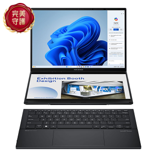 【雙螢幕AI處理器】ASUS UX8406CA-0022I285H 灰U9-285H/14/32G/1T/W11)-細節圖2