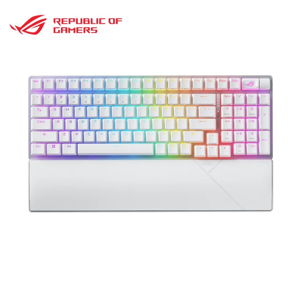 【ROG】華碩 ROG STRIX SCOPE II 96 Wireless NX 月光白 電競鍵盤-規格圖2