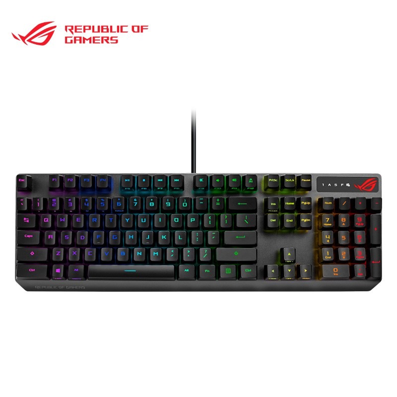 【ROG】Asus 華碩 ROG Strix Scope RX PBT RGB 光學機械鍵盤-規格圖1