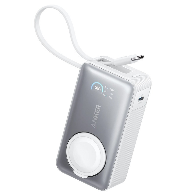 Anker A1657 10000mAh 35W 三合一快充行動電源 A1657W-細節圖2