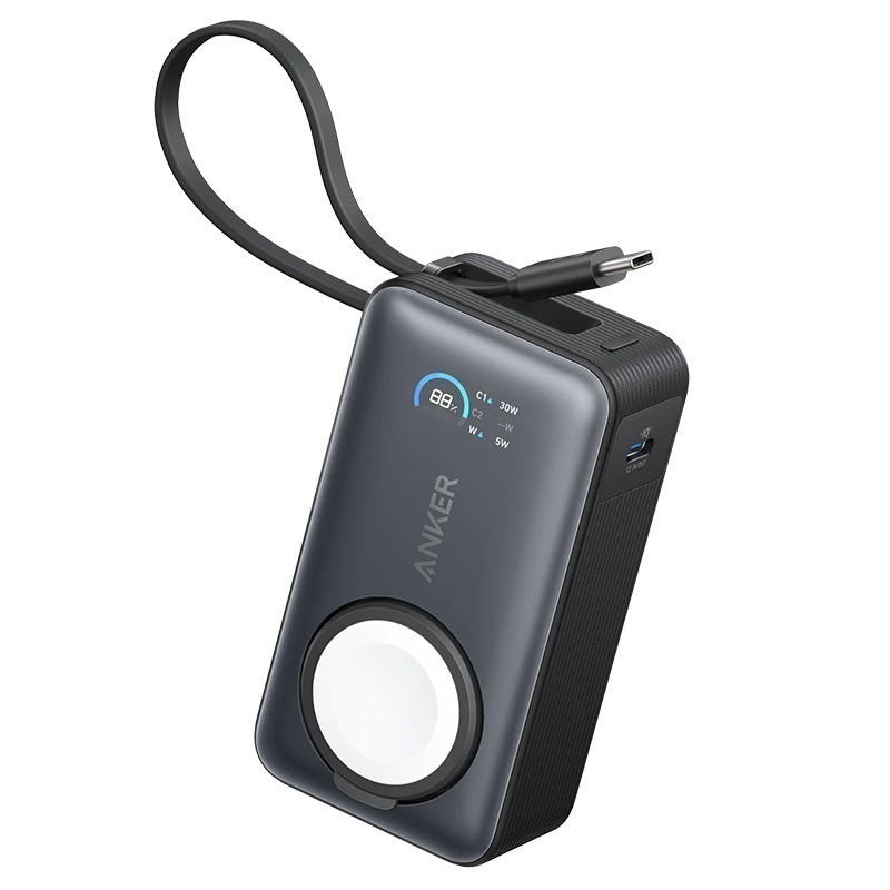 Anker A1657 10000mAh 35W 三合一快充行動電源 A1657W-規格圖3