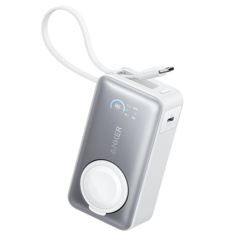 Anker A1657 10000mAh 35W 三合一快充行動電源 A1657W-規格圖2