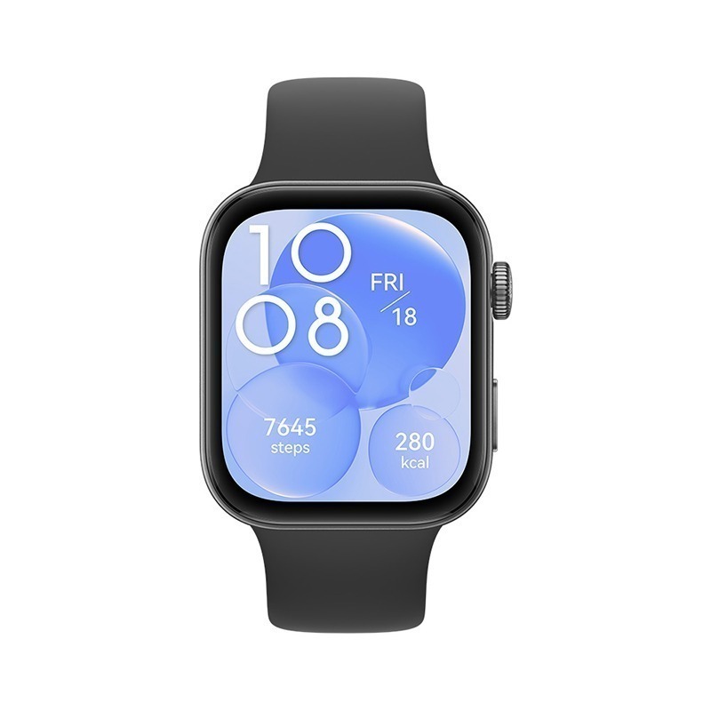 【華為】華為 Huawei Watch Fit 3 健康運動智慧手錶(橡膠款) 氟橡膠錶帶-規格圖2