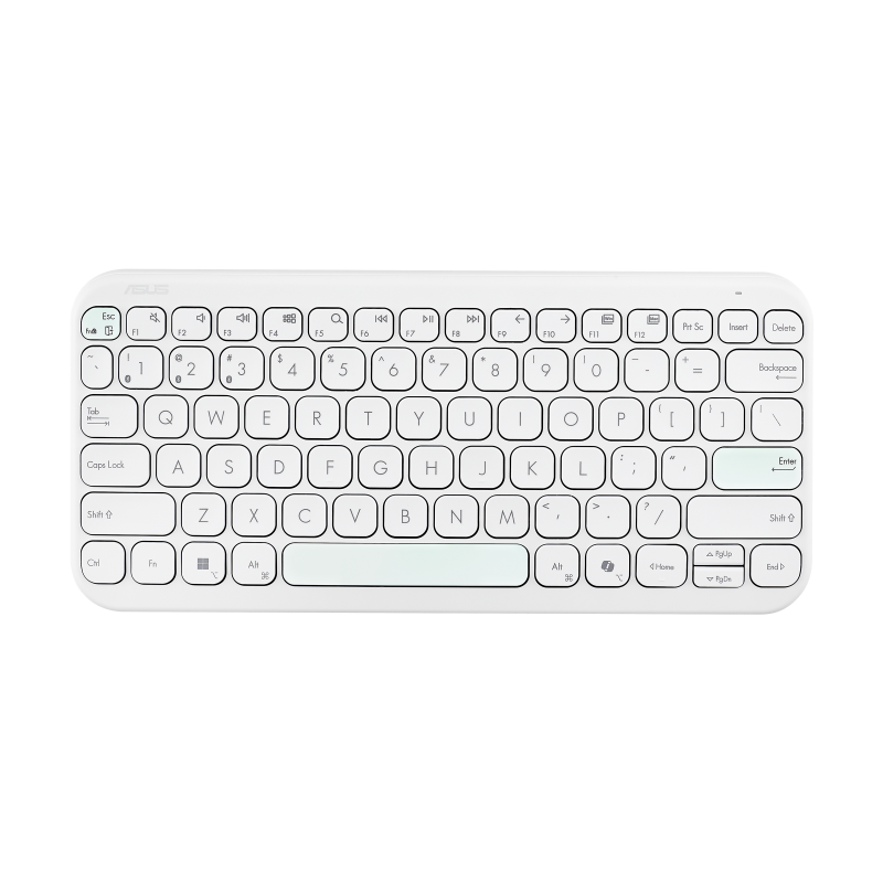 華碩 ASUS Marshmallow 無線鍵盤 (KW100)-規格圖1