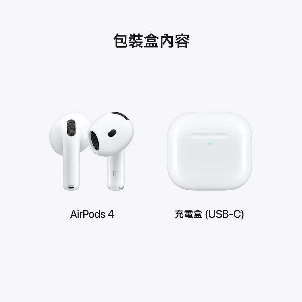 【Apple】Apple AirPods 4 (MXP63TA/A)  充電盒 (USB-C)-細節圖2