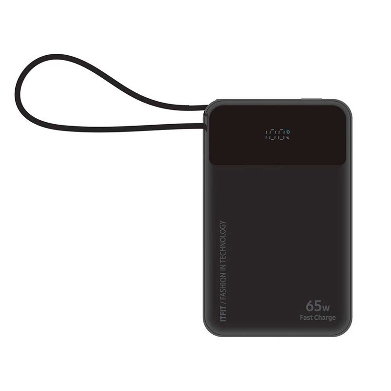 【原廠精品】ITFIT 65W大容量自帶線行動電源 ITPW34-細節圖2