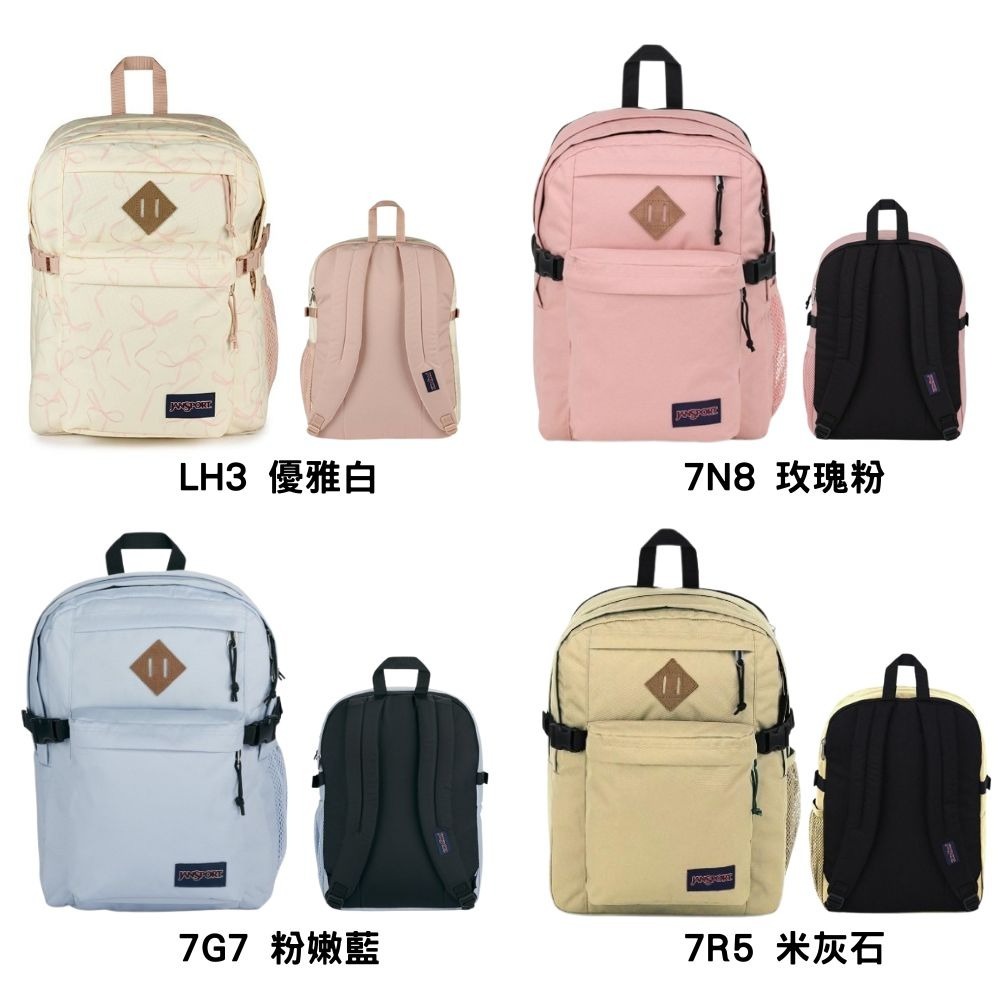 JANSPORT MAIN CAMPUS 後背包 透氣 大容量 多夾層 JS0A4QUL 25SS 【樂買網】-細節圖2
