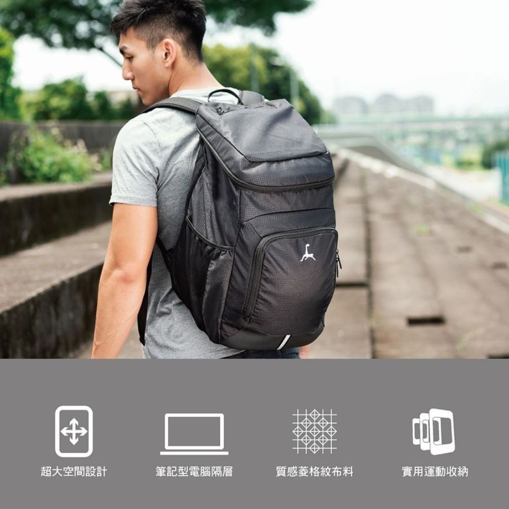 LOOPAL 二代後背包 大容量 雙側袋 運動背包 LAAB1901 【樂買網】-細節圖4