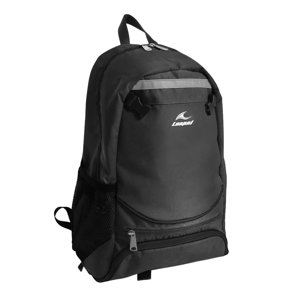 LOOPAL 三代後背包 多夾層 反光條設計 球類收納網袋 LAAB2303 【樂買網】-細節圖4