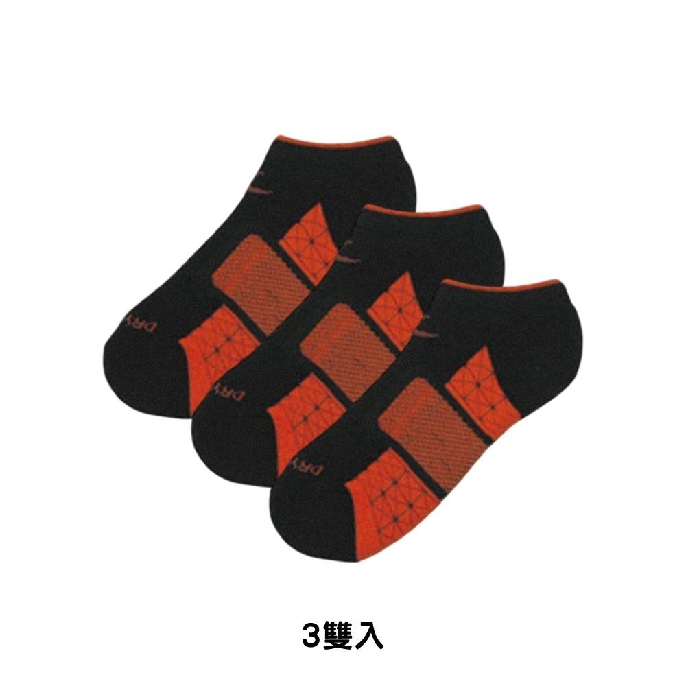 LOOPAL 男款運動機能踝襪 25-28cm 3入 毛巾厚底 排汗散熱 LAMC15 【樂買網】-規格圖11