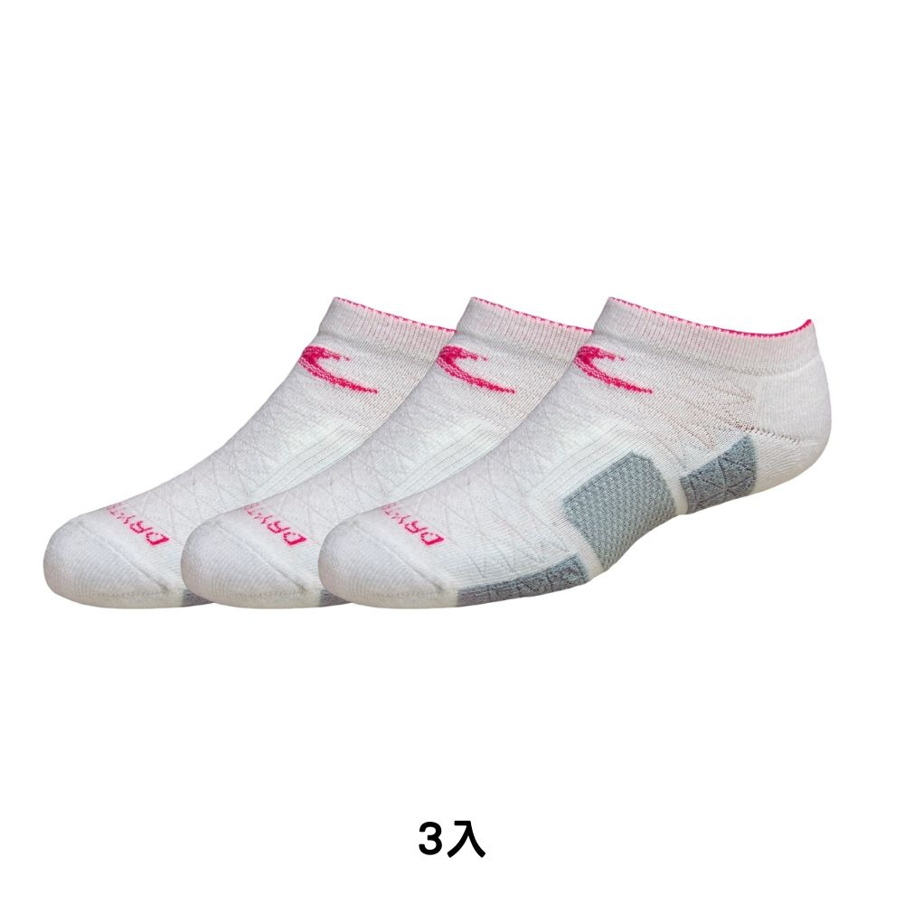 LOOPAL 女款運動機能踝襪 21-24cm 3入 毛巾厚底 排汗散熱 LAWC15 【樂買網】-規格圖11