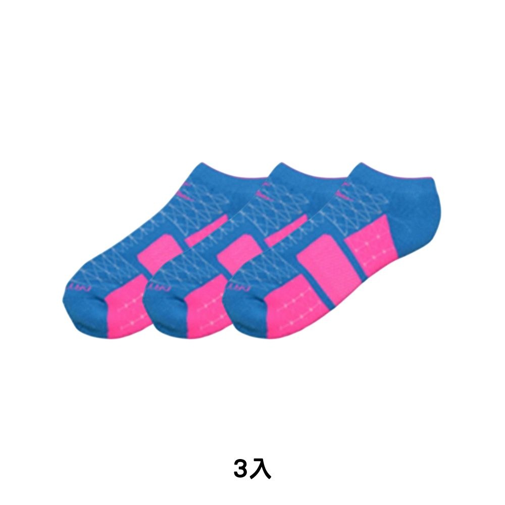 LOOPAL 女款運動機能踝襪 21-24cm 3入 毛巾厚底 排汗散熱 LAWC15 【樂買網】-規格圖11