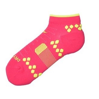 LOOPAL 女款運動機能踝襪 買五送一 21-24cm 彈性佳 緊密包覆 透氣 LAWC2113 【樂買網】-細節圖3