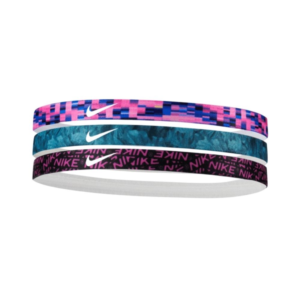 NIKE 印花髮帶 3入 瑜珈髮帶 慢跑 運動髮帶 N0002560 25SS 【樂買網】-規格圖11