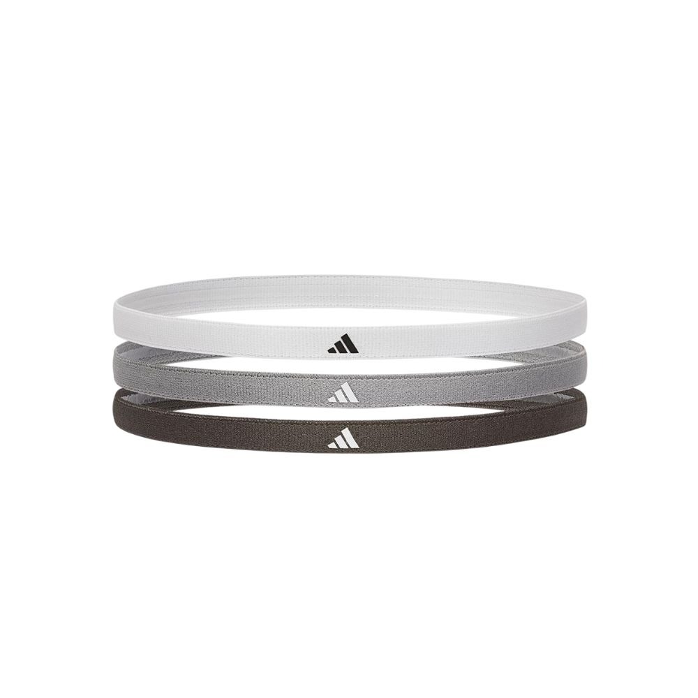 ADIDAS 止滑運動髮帶組 (3入組) 運動髮圈 多色髮帶 ADAC-16203【樂買網】-細節圖2