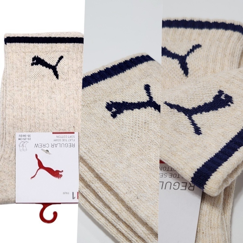 PUMA Fashion素色跳豹半統襪 BB1248 25SS 【樂買網】-細節圖5