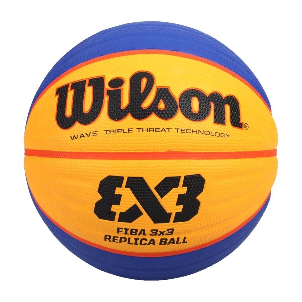 WILSON FIBA 3X3 REPLICA 橡膠 6號籃球 黃藍  室外 WTB1033XB 25SS 【樂買網】-規格圖4