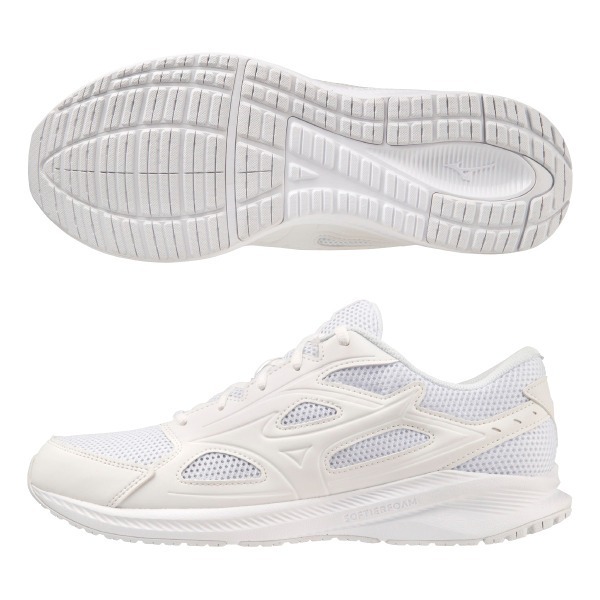 MIZUNO MAXIMIZER 26 男慢跑鞋 白 寬楦頭 慢跑 耐磨透氣 K1GA240201 25SS【樂買網】-細節圖5